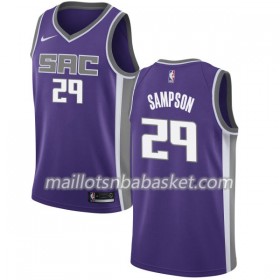 Maillot Homme Sacramento Kings JaKarr Sampson 29 Nike 2017-18 Pourpre Swingman